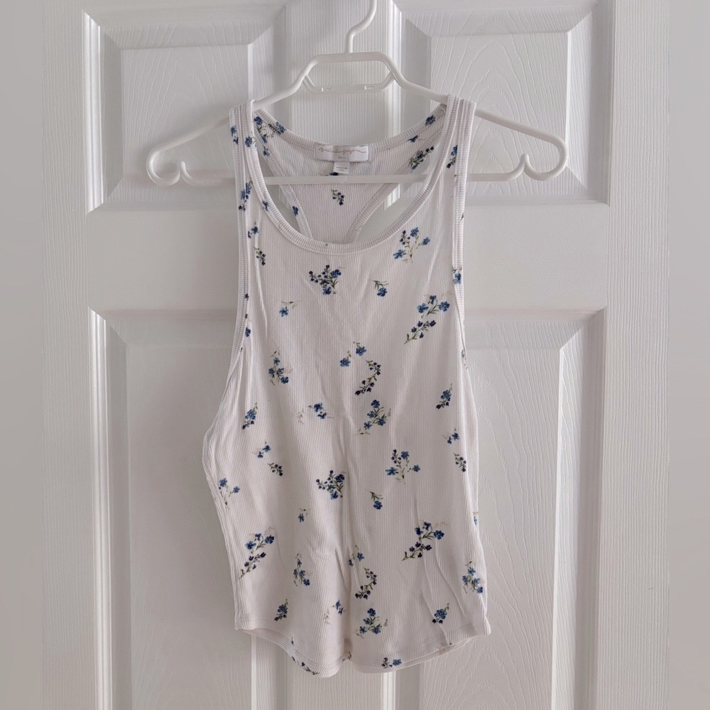 Spiritual Gangster Floral Tank Top